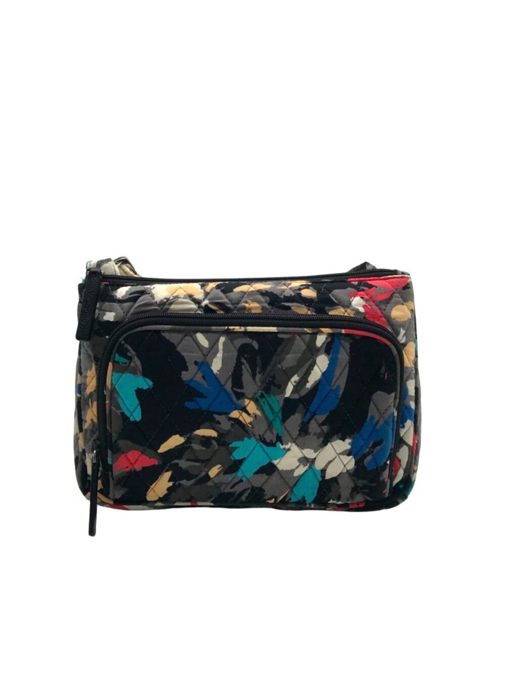 Vera Bradley Hipster Multicolor Splash Pattern Crossbody Bag
